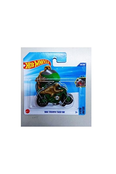 HOT WHEELS 1966 Triumph Tiger 100 TH 2025 Motorcycle Green