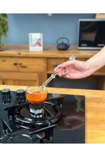 PANJI Isiya Dayanıklı Cam Yemek Kepçesi