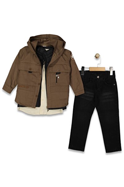 ESKİŞEHİR YUMURCAK Boys' Coated Seasonal 4-Piece Set