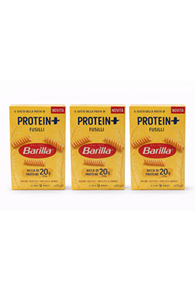 Barilla Proteine+ Fusilli – Set 3 x 400 g