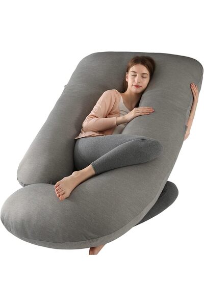 HYX Maternity Body Pillow for Sleeping,Support for Back,HIPS,Legs,Belly for P...