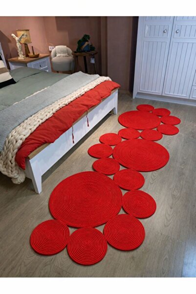 MaVaux Snake Hasır Jüt Bej Yolluk Halı Kilim