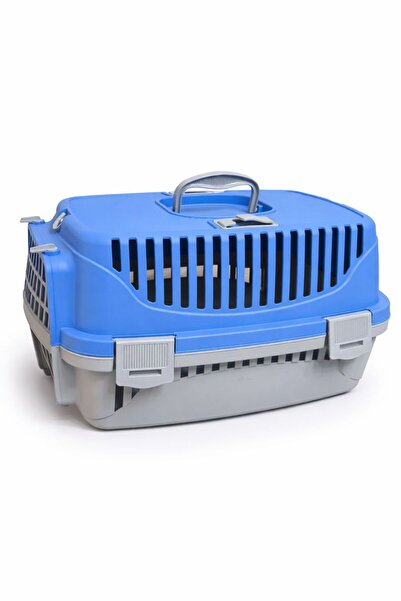 MİO Orta Boy Kedi Köpek Taşıma Kafesi- Kilitli Kapaklı