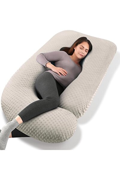 HYX Pregnancy Pillows, 180cm Long Maternity Pillows, U-Shape Full Body Pillow...