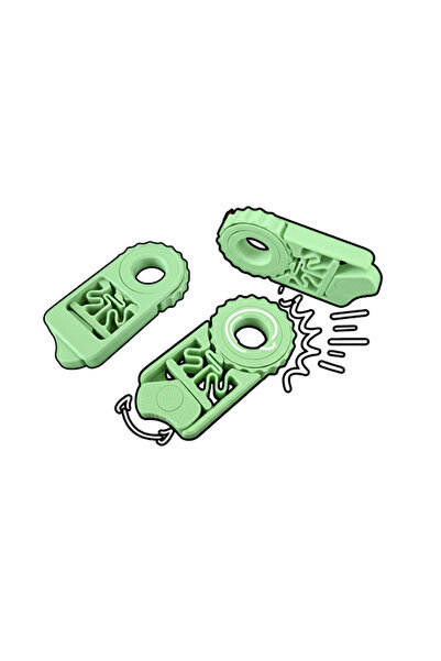 TOYNETIC Fidget Click Flick Swoosh – 3'ü 1 Arada Mekanik Stres Oyuncağı