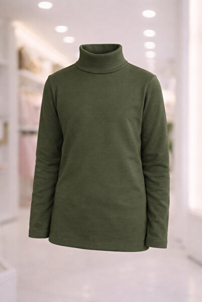 canmana kids&baby Детска памучна блуза с дълъг ръкав и рибарска яка, трикотаж...