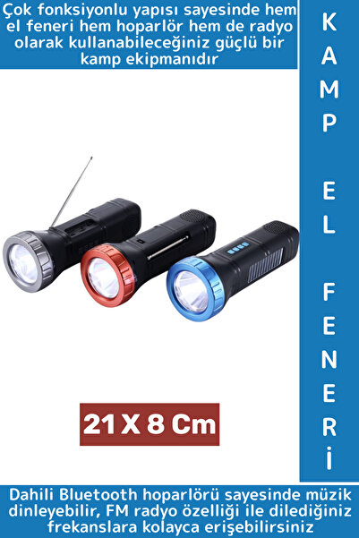 Wintoup Premium Çok Fonksiyonlu Bluetooth Radyolu Şarjlı Güneş Enerjili Kolay...