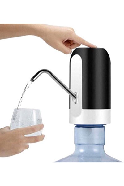 Mikasso Şarjlı Damacana Su Pompası Cam Ve Plastik Damacanalara Uygun Turkuaz