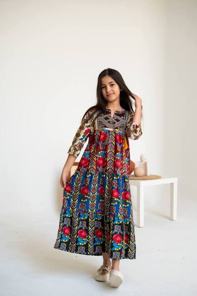 AFandina جلابية بتصميم تراثي متجدد لستايل مختلف SM - 58( تنوية الام لحال وكل ...