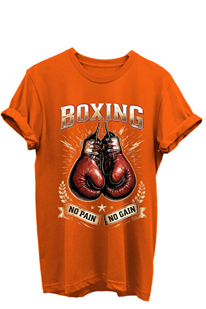 onsrawear Boxing Printed Athlete No Pain No Gain Boxing Gloves 100% Cotton Un...