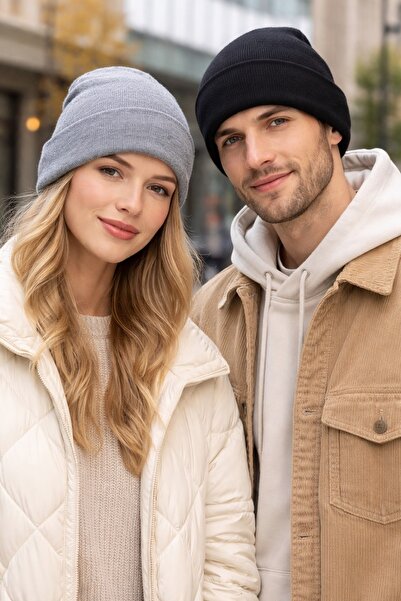 Jack Ferrero Unisex Katlamalı 2 adet bere seti A kalite