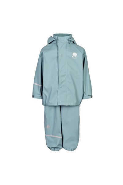 CeLaVi Smoke Blue 130 - Set jacket + rain and windstopper pants -