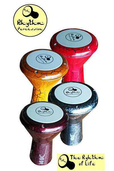 RHYTHM PERCUSSION 100-DK 6" Döküm Darbuka (1 Adet) | Ağır Döküm Gövde Güçlü B...