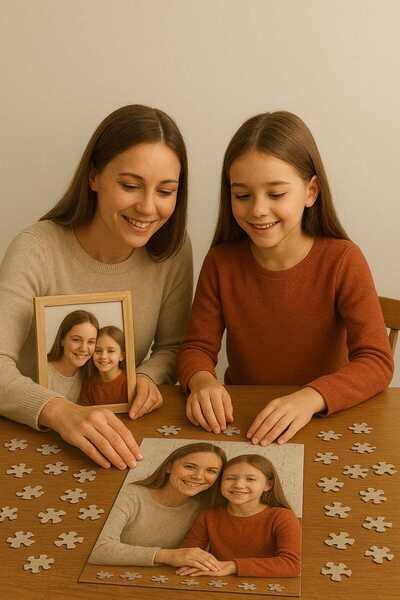 CARON CHOCOLATE KİŞİYE ÖZEL AHŞAP PUZZLE 500'LÜ