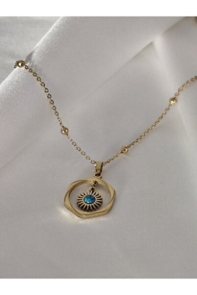 DİAVENTA TAKI VE AKSESUAR 316 L Steel Tarnish-Free Necklace-42Cm