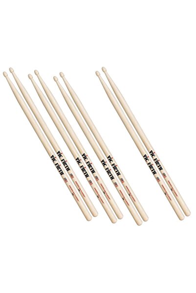 VIC FIRTH P5B.3-5B.1 أمريك كلاسيك 5B (3 قطع، 1 مجانية) |   مجموعة كامبينالي -...