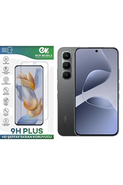 Ecr Mobile Infinix Hot 60 Pro ile Uyumlu HD Şeffaf 9H Nano Ekran Koruyucu