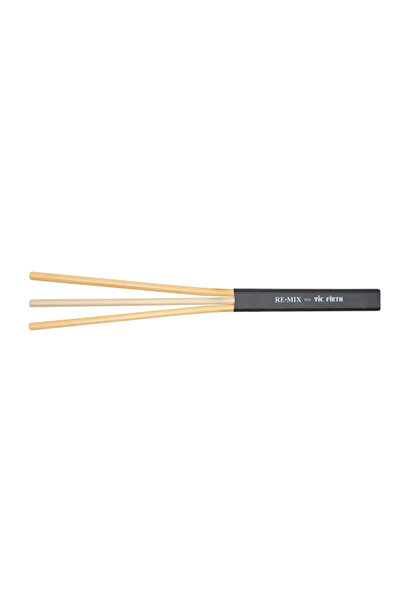 VIC FIRTH فرشاة ريمكس (راتان) RM4 |   مادة الروطان - صوت طبيعي - نسيج بديل