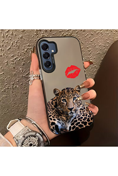 Caseji جراب هاتف متوافق مع سامسونج جالاكسي A16 مقاوم للأوساخ بنمط طباعة النمر...