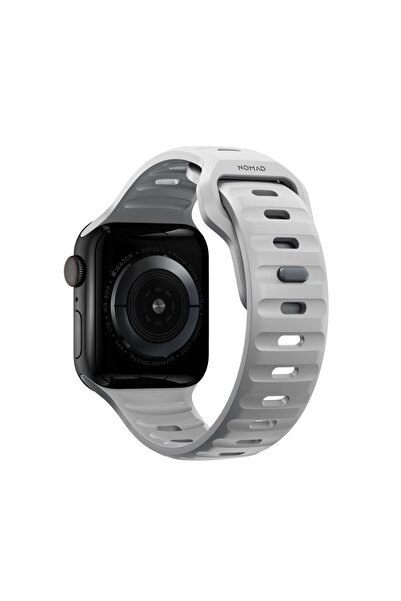 Nomad Waterproof Sport Strap for Apple Watch, Grey