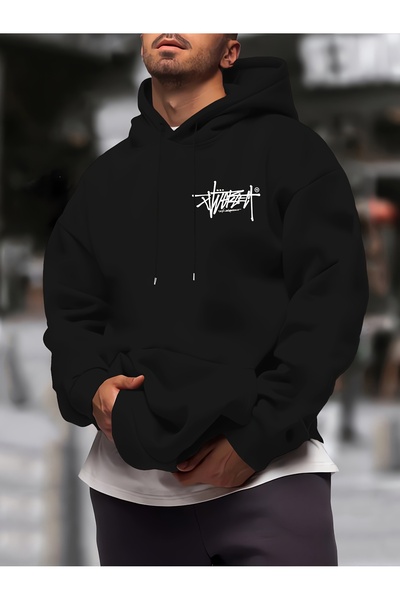ADAMARA Urban Comfort 100% Cotton Hooded Hoodie