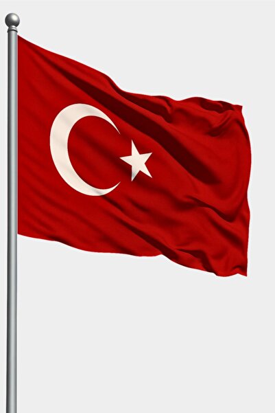 MODA 50x75 Raşel Kumaş Türk Bayrağı