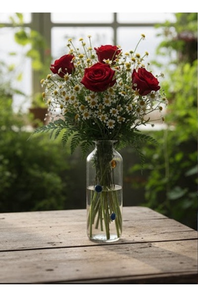 English Home مزهرية دوتي بروسيلكات 18.5×8