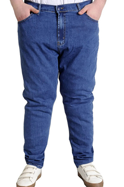 gambia outdoors Classic High Waist Men's Oversized Plus Size Jeans