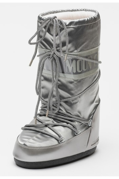 MOON BOOT - Mid-Calf Winter Boots Icon Glance, Silver