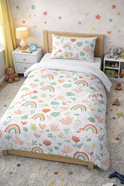 instababyrooms Children's Room Digital Printed Single Duvet Cover Set Without...