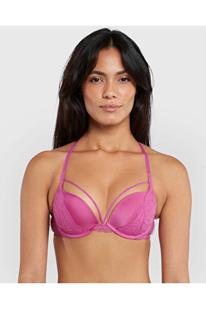 Isla & Evie حمالة صدر مبطنة بجل واضح