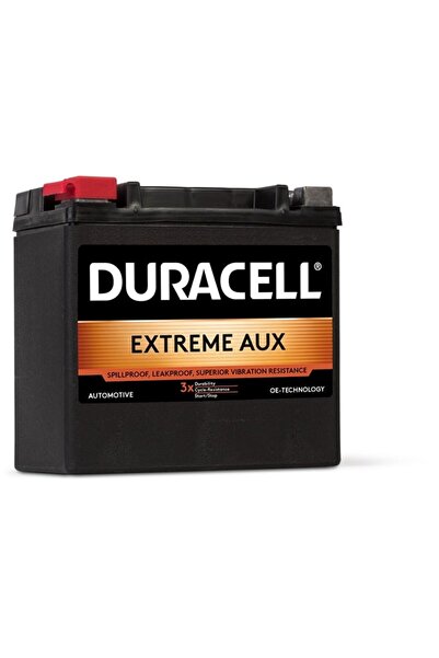 Duracell DEAUX14LAGM 12V 12Ah 200A Extreme Agm Besleme Aküsü (Üretim Tarihi:2...