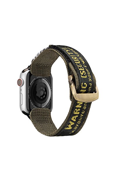 Dux Ducis Curea din nailon DuxDucis pentru Apple Watch 42-49mm, verde