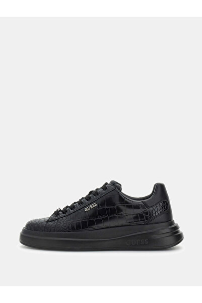 Guess Elba Erkek Siyah Sneaker FMPELAELE12-BLACK