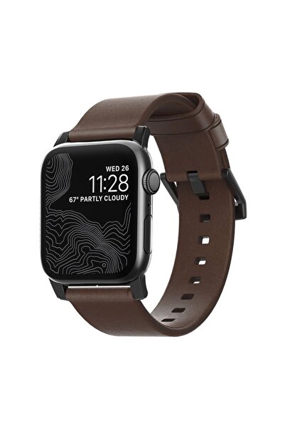 Nomad Leather Strap for Apple Watch 42/44/45/49mm