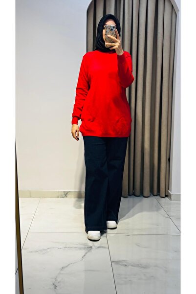 Tığ Triko Basic Cashmere Knit Tunic