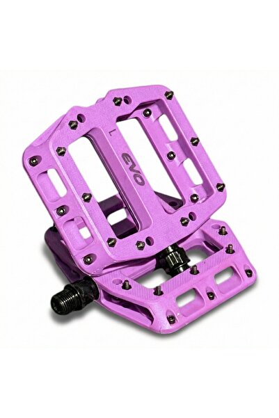 heugers EVO Çivili Pedal – Kompozit Plastik Gövde, Tek Rulmanlı, MOR, MTB & Ş...