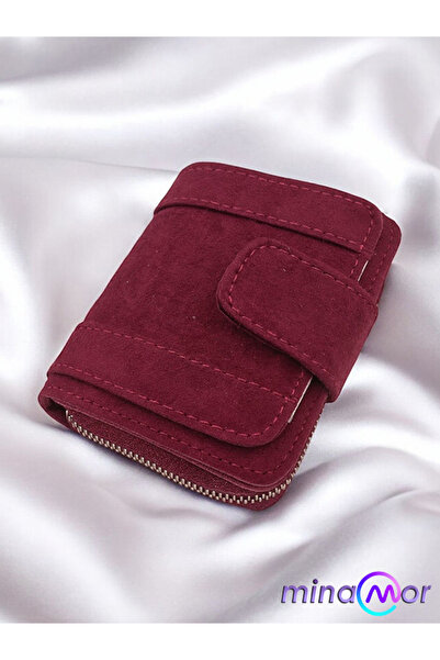 Minamor Kadın Süet Cüzdan