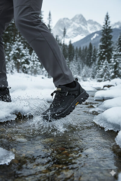 HUMTTO Erkek Spor Aktivite Trekking-Outdoor Dayanıklı Su Geçirmez Kışlık Kar ...