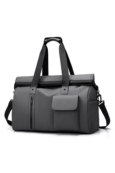 DEKOHOP Seyahat Çantası Unisex Kabin Boy El Ve Omuz Çanta Sıvı Dayanıklı Kuma...