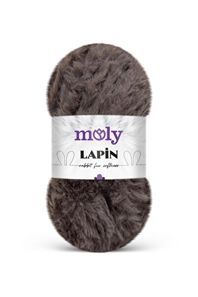 Moly Lapin Tavşan Tüyü Dokulu Peluş Örgü İpi 100gr - [S502]