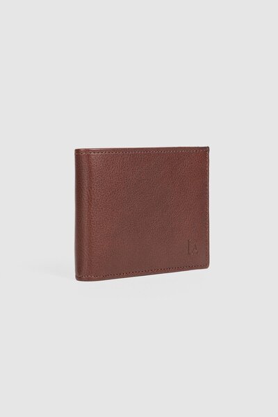 Store محفظة رجالية من الجلد الطبيعي المحمي بتقنية RFID من سودين