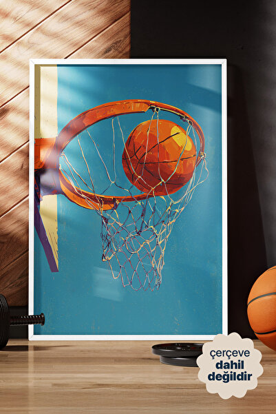 Persona Istanbul Artificial Collection Son Saniye - Basketbol Posteri (Çerçev...