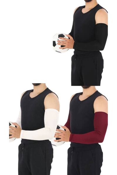 ALDAIYR 3 Pcs Sleeveless Amaçlı Sandy Stretch Fabric Combed Cotton Embroidery...