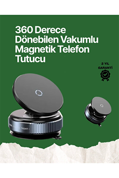 Epilons 360 °   حامل هاتف السيارة المغناطيسي القابل للتعديل - تصميم مدمج وعمل...