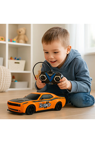 LEAN RC Remote Control Sports Car 1:24 Racing Orange