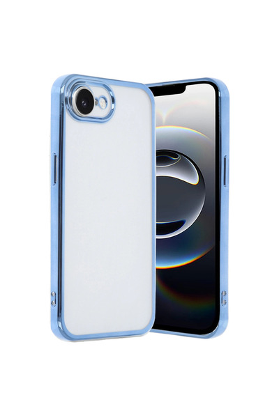 Twin Store iPhone 16E Case with Lens Silicone - Transparent