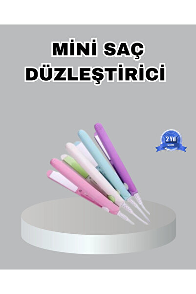 Epilons Mini Ceramic Hair Straightener – Compact Size, 180 ° C Fast Heating, ...