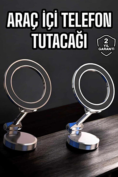 Epilons حامل هاتف متوافق مع جميع السيارات بتصميم مغناطيسي قابل للطي داخل السي...