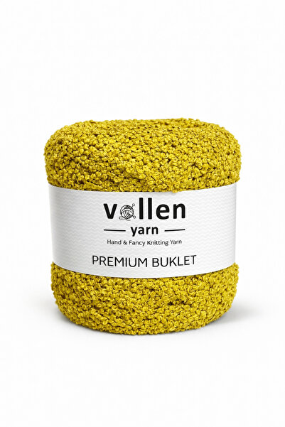 vollen yarn Σχοινί Premium Buklet 100 g 150 m |   Μαλακό, ελαφρύ και λαμπερό ...